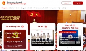 Cổng Sáng kiến KH&CN: Cầu nối sáng tạo và chuyển đổi số quốc gia