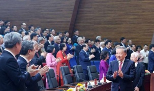 Tổng Bí thư dự lễ Công bố các Nghị quyết về sáp nhập đơn vị hành chính tại Thành phố Hồ Chí Minh