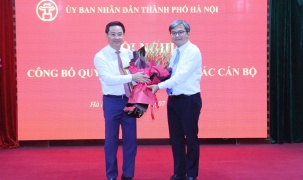 Ông Trần Anh Tuấn được bổ nhiệm làm Giám đốc Sở Khoa học và Công nghệ thành phố Hà Nội