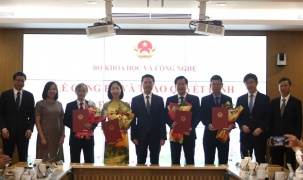 Bộ KH&CN công bố, trao quyết định bổ nhiệm lãnh đạo 4 đơn vị