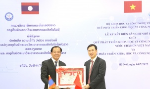 Việt Nam - Lào thúc đẩy hợp tác nghiên cứu KH,CN&ĐMST: Hướng tới hệ sinh thái KH&CN bền vững và số hóa toàn diện