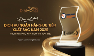 Khẳng định chuẩn mực ngân hàng ưu tiên, VPBank Diamond tiếp tục chinh phục giải thưởng quốc tế 