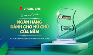 Khẳng định cam kết đồng hành cùng nữ doanh nhân, VPBank nhận giải thưởng quốc tế danh giá