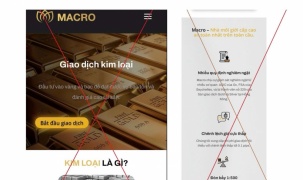 Cảnh báo lừa đảo khi tham gia đầu tư trên sàn giao dịch vàng quốc tế