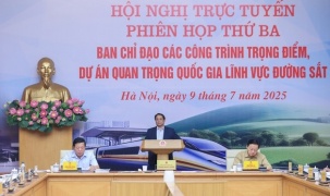 Thủ tướng chủ trì Hội nghị về các công trình, dự án đường sắt