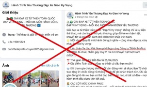 Cảnh báo mạo danh tổ chức giải đua xe đạp để lừa đảo người tham gia