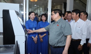 Thủ tướng kiểm tra việc vận hành chính quyền 2 cấp tại phường Ninh Kiều (Cần Thơ)