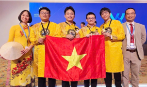 4/4 học sinh Việt Nam giành huy chương Vàng Olympic Hóa học Quốc tế 2025