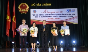 Trao giải báo chí toàn quốc về ngành Tài chính lần thứ IX năm 2025