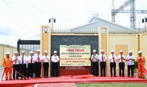 Gắn biển công trình trọng điểm ngành điện ở Thái Nguyên chào mừng Đại hội Đảng bộ các cấp