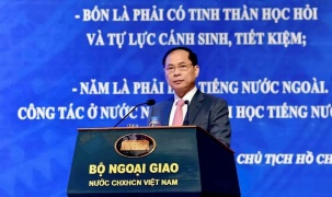 Phát biểu khai mạc của Phó Thủ tướng, Bộ trưởng Ngoại giao Bùi Thanh Sơn tại Hội thảo Ngoại giao thời đại Hồ Chí Minh