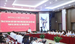 Tổng Bí thư Tô Lâm: Tinh thần 'Điện Biên Phủ' phải tiếp tục được thắp lên như một mệnh lệnh phát triển