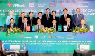  VPBANK cùng SMBC, BII, EFA, FINDEV CANADA VÀ JICA công bố khoản vay hợp vốn trị giá 350 triệu USD nhằm thúc đẩy phát triển bền vững tại Việt Nam