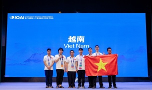 Đoàn Việt Nam ra quân tại Olympic Trí tuệ nhân tạo quốc tế 2025