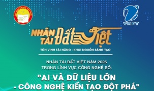 Nhân tài Đất Việt 2025 thúc đẩy ứng dụng AI trong chuyển đổi số quốc gia