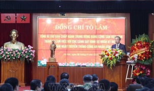 Tổng Bí thư Tô Lâm: Xây dựng lực lượng Cảnh sát hình sự làm chủ công nghệ