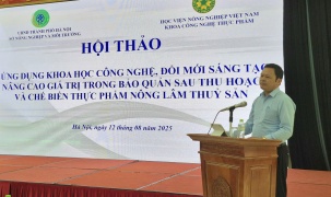 Ứng dụng khoa học công nghệ trong chế biến nông lâm thuỷ sản