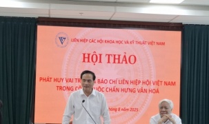 Báo chí Liên hiệp hội Việt Nam tham gia trực tiếp vào công cuộc chấn hưng văn hóa