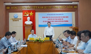 Quảng Trị: Tập trung triển khai đồng bộ phân cấp, phân quyền trong lĩnh vực khoa học và công nghệ