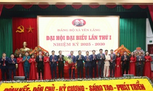 Đại hội Đảng bộ xã Yên Lãng lần thứ I: Khát vọng bứt phá, vươn cao