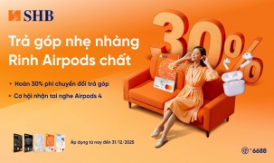 SHB triển khai hàng loạt ưu đãi chi tiêu ngoại tệ, trả góp ưu việt cùng nhiều phần thưởng hấp dẫn