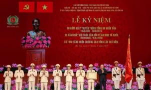 Lãnh đạo Đảng, Nhà nước dự lễ kỷ niệm 80 năm Ngày truyền thống Công an nhân dân và đón nhận Huân chương Sao Vàng lần thứ 5