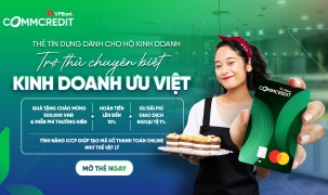 VPBank tiên phong cung cấp thẻ tín dụng “đo ni đóng giày” cho hộ kinh doanh