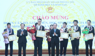 Hà Nội chào đón các 'đại sứ trí tuệ' về nước với thành tích xuất sắc tại IOAA