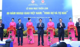Khai mạc Triển lãm '80 năm Ngoại giao Việt Nam: Vinh dự và tự hào'