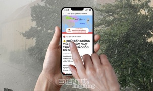 Ứng phó khẩn cấp với cơn bão số 5, Bộ NN&MT gửi gần 40 triệu tin nhắn