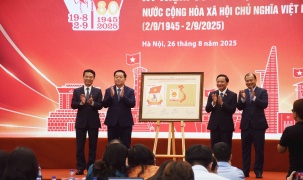 Bộ tem đặc biệt kỷ niệm 80 năm Quốc khánh có gì 