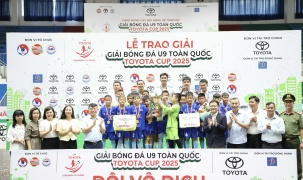 Bế mạc Giải Bóng đá U9 toàn quốc Toyota Cup 2025