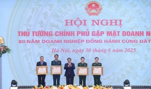 Tập đoàn Viettel đón nhận Huân chương Bảo vệ Tổ quốc hạng Nhất lần thứ hai