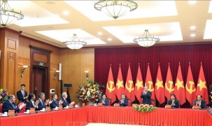 Tổng Bí thư Tô Lâm tiếp trưởng đoàn chính đảng các nước