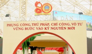 Bùng nổ điểm hẹn công nghệ và công lý tại gian Triển lãm TAND