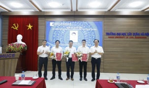 Trường Đại học Xây dựng Hà Nội: Bổ nhiệm Phó Viện trưởng Viện Địa kỹ thuật và Công trình, ra mắt các nhóm chuyên môn