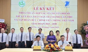 TP. Cần Thơ và Tập đoàn VNPT ký thỏa thuận hợp tác chuyển đổi số