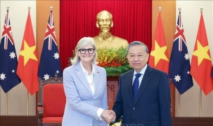 Tổng Bí thư Tô Lâm tiếp Toàn quyền Australia Sam Mostyn