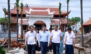 Văn phòng Quốc hội kiểm tra tiến độ dự án Khu lưu niệm Trưởng ban Thường trực Quốc hội Bùi Bằng Đoàn