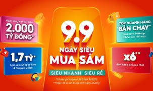Các con số nổi bật tại sự kiện “9/9 Ngày siêu mua sắm” trên Shopee