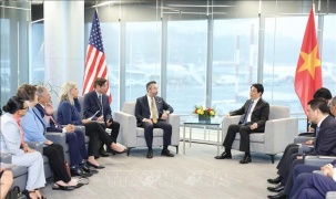 Chủ tịch nước Lương Cường bắt đầu các hoạt động song phương tại Hoa Kỳ