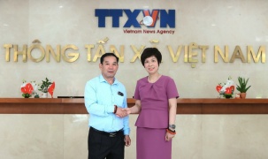 Báo chí Việt Nam-Lào tăng cường hợp tác trong kỷ nguyên số