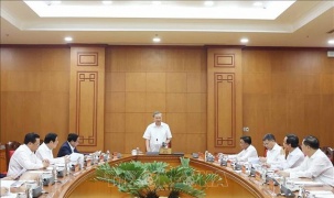 Tổng Bí thư Tô Lâm làm việc với Thường trực các Tiểu ban Đại hội XIV của Đảng