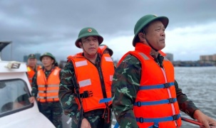 Quân khu 5: Kiểm tra, chỉ đạo công tác ứng phó bão số 10