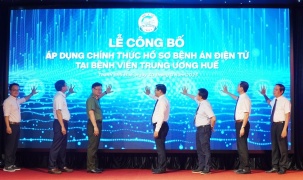 Bệnh viện Trung ương Huế công bố áp dụng chính thức hồ sơ bệnh án điện tử