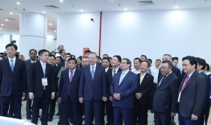 Tổng Bí thư Tô Lâm dự Lễ hưởng ứng Ngày hội Đổi mới sáng tạo Quốc gia 2025