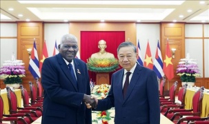 Tổng Bí thư Tô Lâm tiếp Chủ tịch Quốc hội Cuba