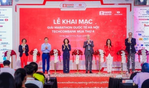 13.000 runners trong nước và quốc tế đua tài tại Giải Marathon Quốc tế Hà Nội Techcombank