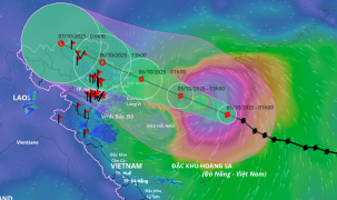 Bão Matmo mạnh cấp 13 hướng vào Quảng Ninh