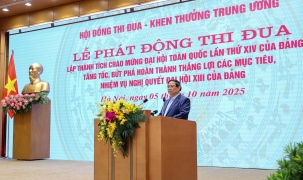 Thủ tướng phát động đợt thi đua cao điểm lập thành tích chào mừng Đại hội XIV của Đảng
